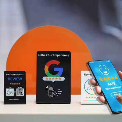 購入 オフセット印刷 NFCレビューカード Google Facebook Instagram ソーシャルメディア online manufacture
