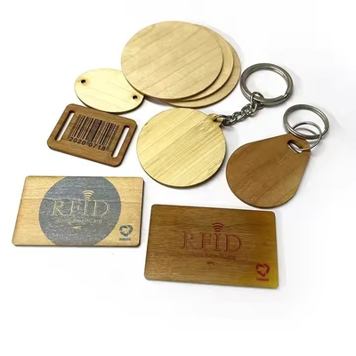 購入 防水木 NFC RFID タグ NTAG 213 215 RFID 木製バッグタグ online manufacture