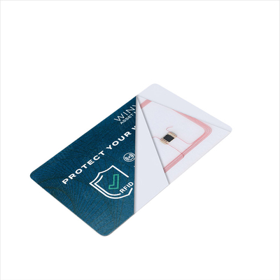 購入 盗難防止 接触式 RFID シールド カード クレジット 保護 カスタム RFID ブロック カード online manufacture
