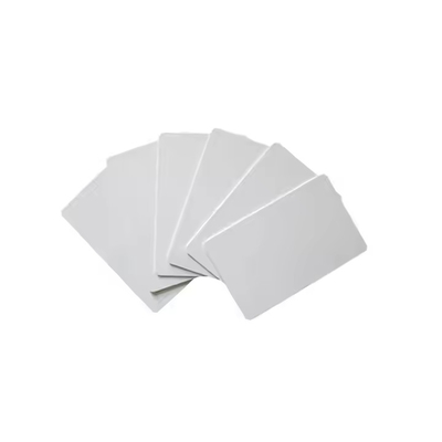 13.56Mhz 85.5*54mm プリント可能 プラスチック RFID カード ホワイト 空白 セルフ インクジェット 印刷
