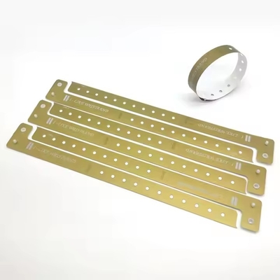 100% 防水 RFID ブレスレット パッシブ PVC 使い捨て RFID ブレスレット